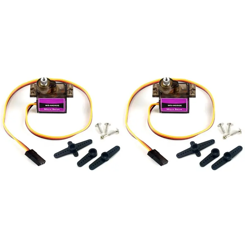 B78B-2X MG90S Servo Metal Gear 2Kg/Cm 2.8Kg/Cm 180 Degree Torque Digital Servo For Helicopter Plane Boat Car RC Robot