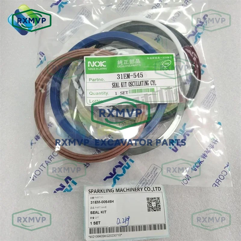 31EM-00545 R140W-7 R210W-9 Wheel Excavator Spare Parts Seal Kit 31EM-00545