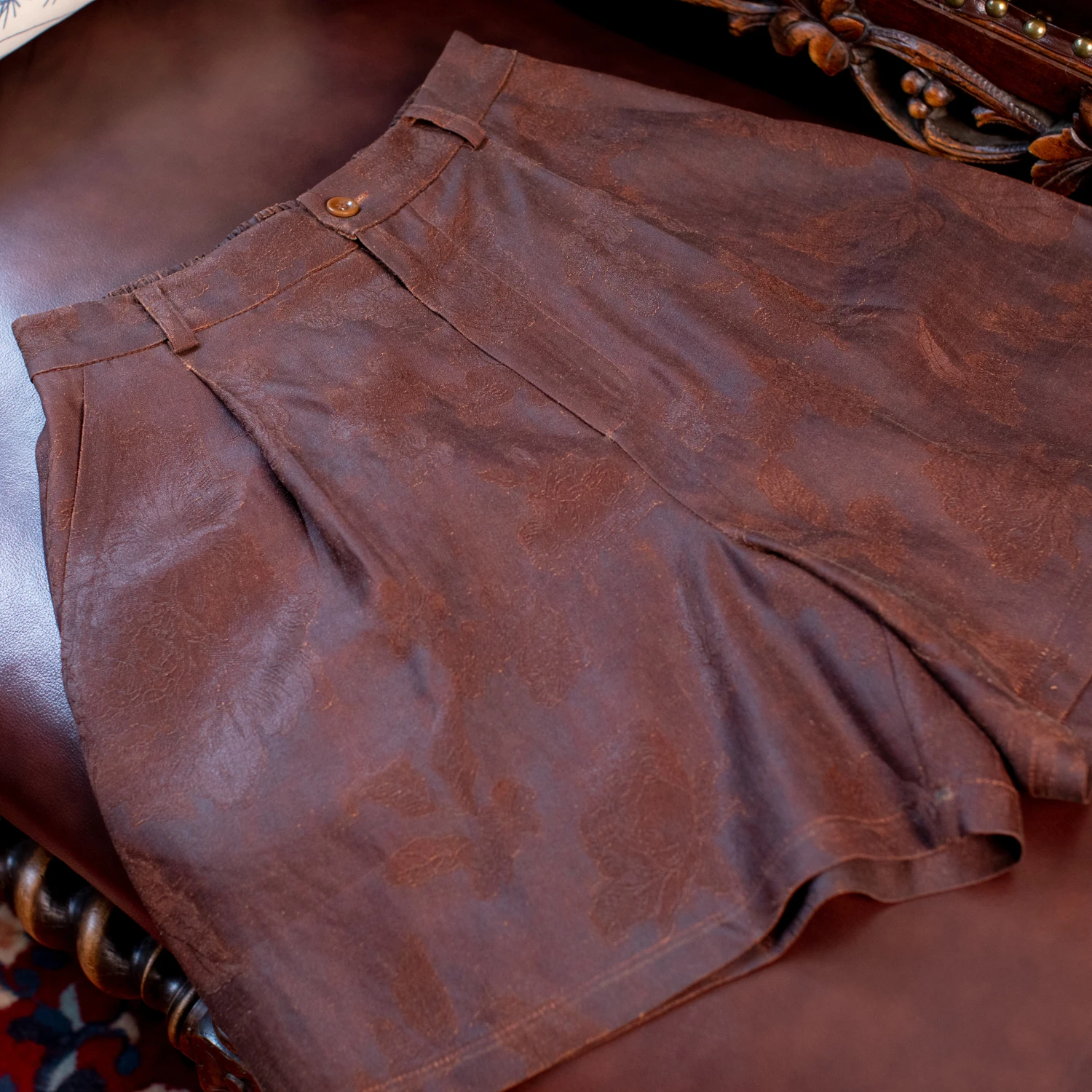 

High Waist Silk ort Pants Chinese Sle Cloud Silk Design Sensation Ethnic Wind Loose Fit Women's Casual Pants Summer 2025