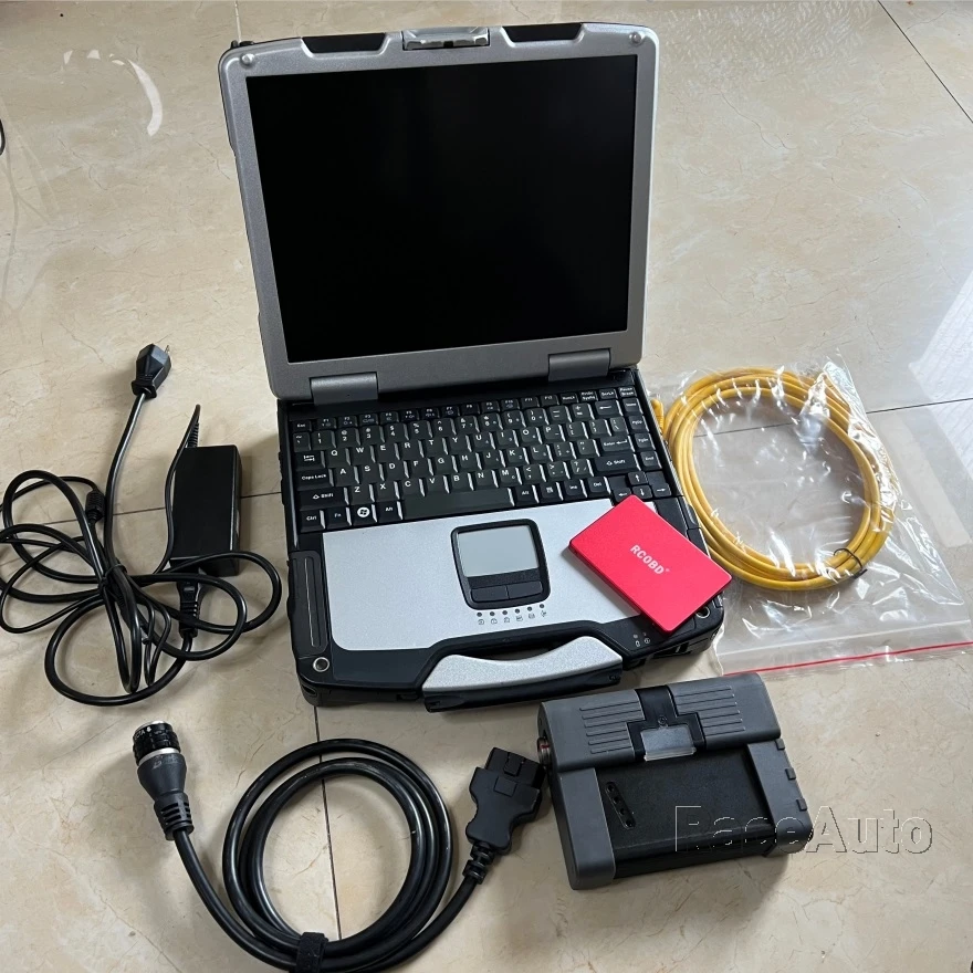 

ICOM A2 для BMW V11.2024 Новейшее программное обеспечение Expert Mode D 4,49 1 ТБ SSD-ноутбук CF31 I5 4G