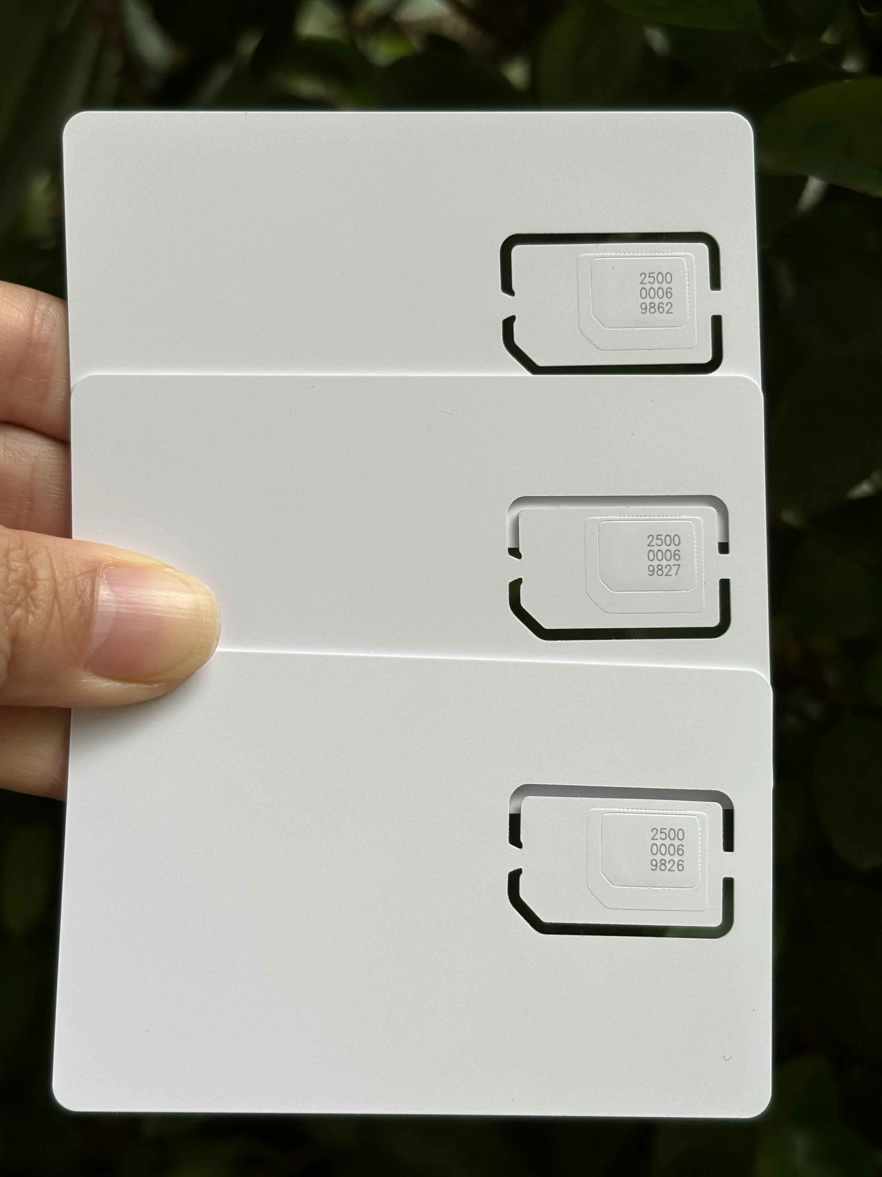 OYEITIMES 10 STKS Lege RSP ESIM MINI Nano Micro Programmeerbare JAVA ESIM-kaart 2FF 3FF 4FF GSMA voor Telecom Operators