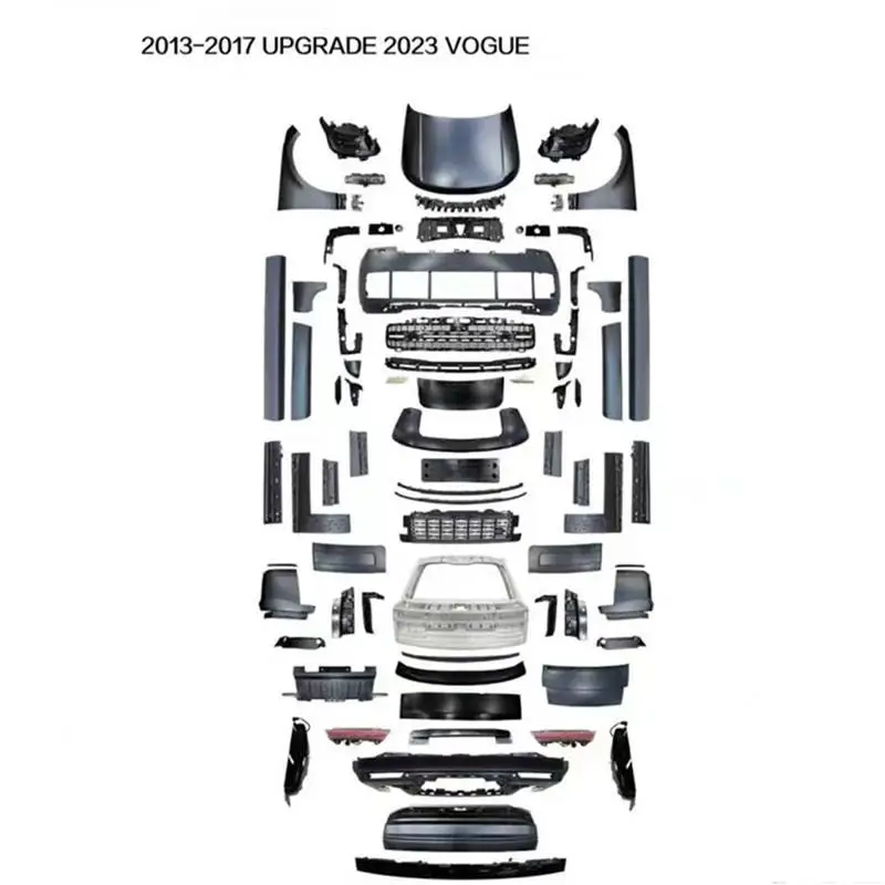 Cutting Style 2023 L460 Facelift Bodykit for Land Rover Range Rover Vogue 2013-2017 Upgrade Body Kit Including Door Handles