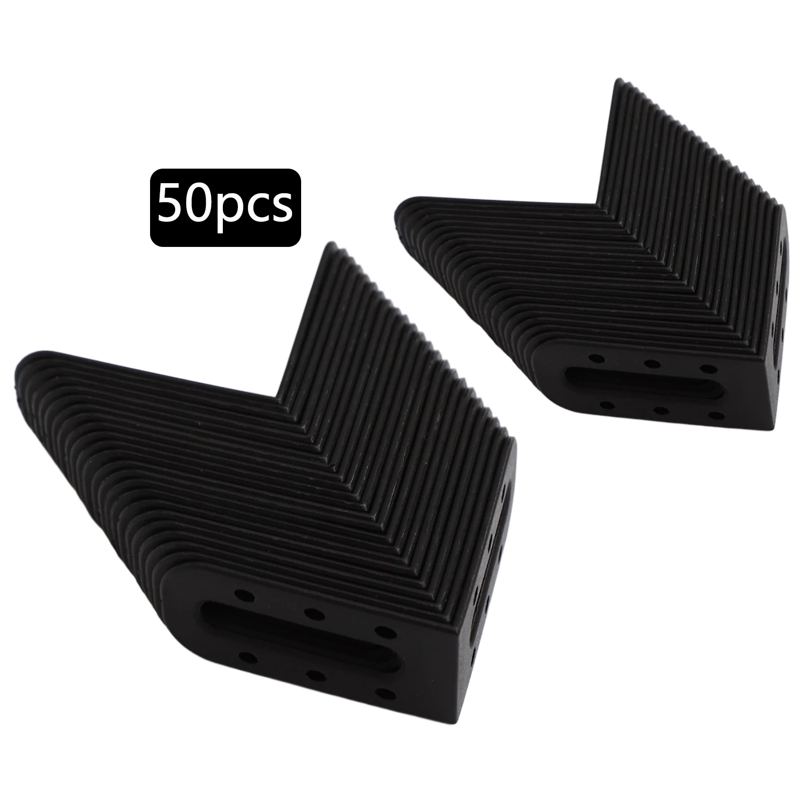 Herramienta profesional reutilizable para ayudante de azulejos, nivelador de ángulo de posicionamiento, nivelación de azulejos para ayuda de nivelación de azulejos de 90 grados, 50 Uds.