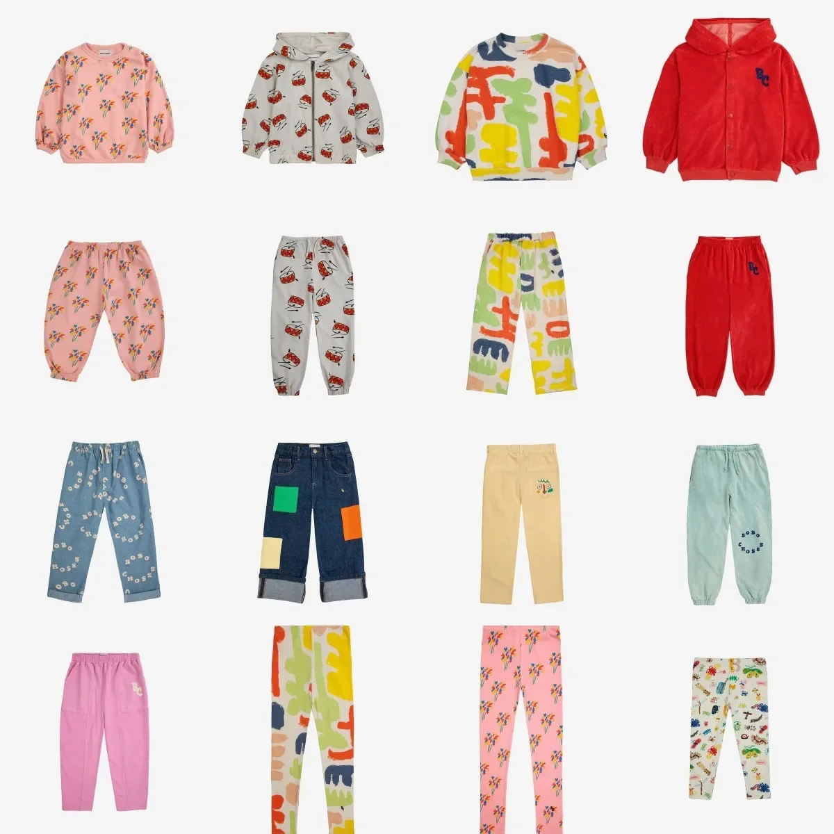 Pre sale of children's hoodies and pants 2024BC children's printed shorts, English shorts, striped shorts, denim shorts