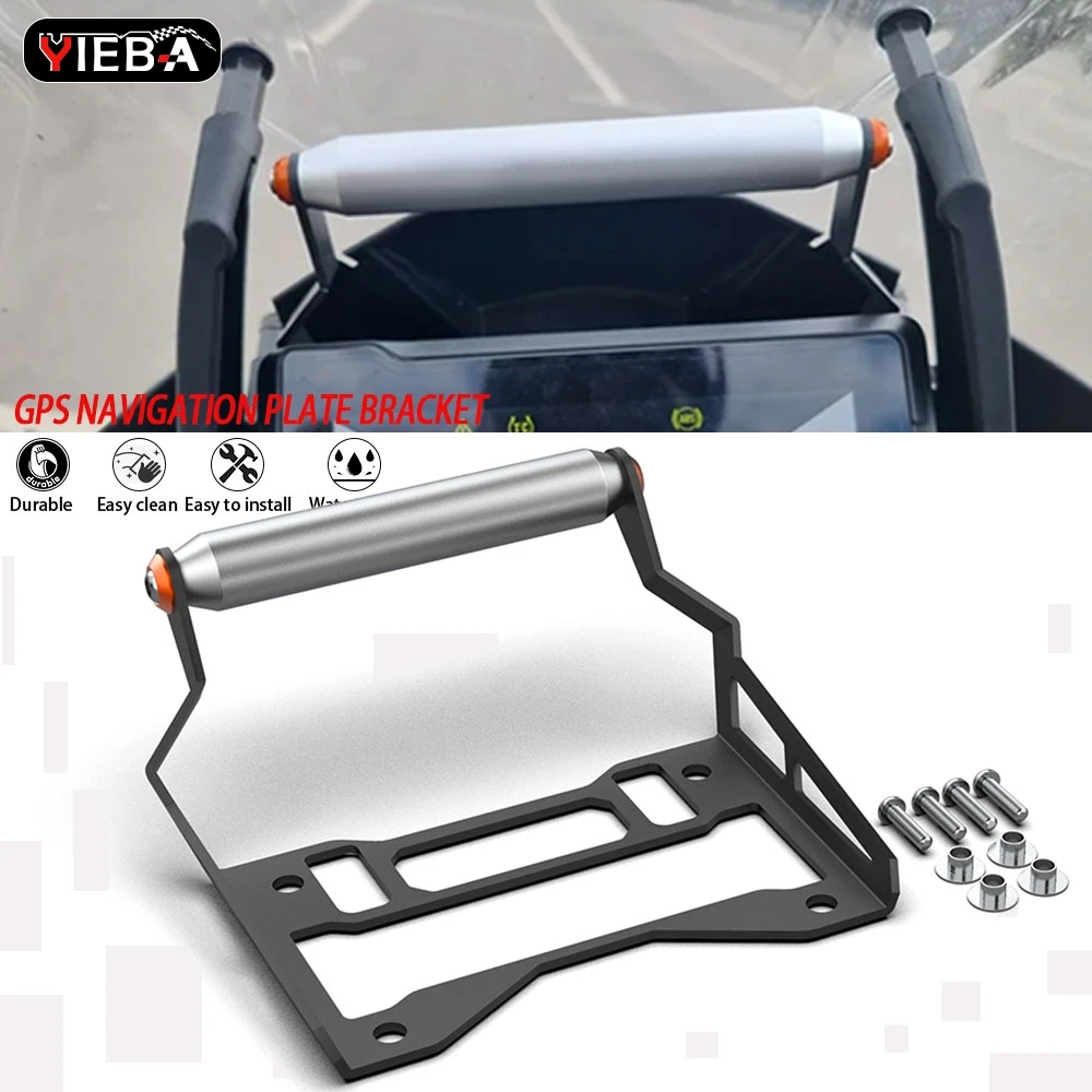 New Motorcycle GPS Phone Holder Charger Navigation Bracket Mount Stand For KTM 1290 SUPER ADV ADVENTURE S R 2021-2024 2023 2022