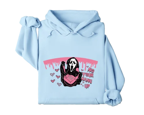 

Polarshe No You Hang Up Sarcastic Ghostface, Birthday Gift, Cute Ghost/ Sweatshirt