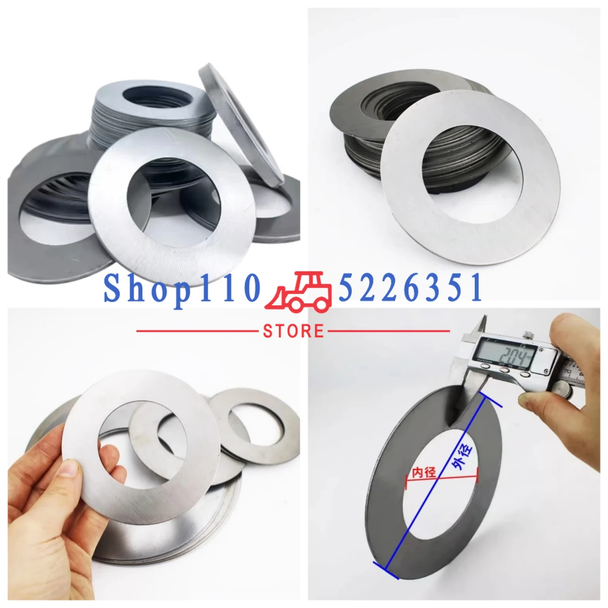 

Для экскаватора Стальная прокладка ID 30 40 45 50 60 70 80 90 Ковш вал Ковш Штифт Mara Головка 1 2 3 мм