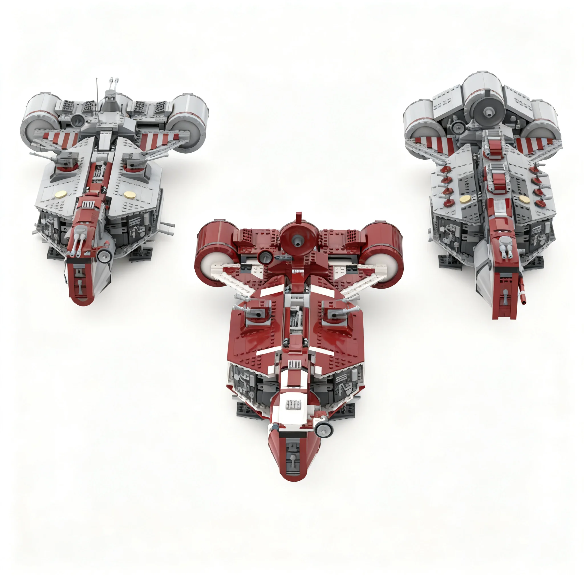 5844pcs MOC Republic Consular Cruiser Fleet Star Battle Model Building Blocks Architecture Toys Christmas Gift Collection Art