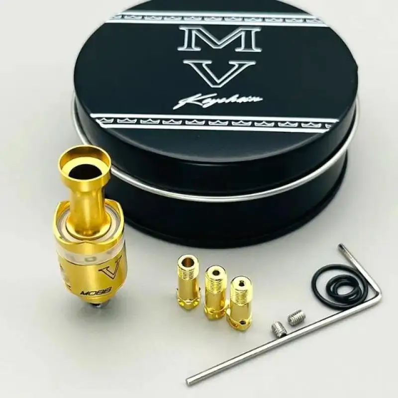 DSX Monarchy Mobb V Style RBA Bridge 316SS für Billet/BB/Boro Tank mit Luftstiften 1 mm/2,5 mm/3 mm/3,5 mm