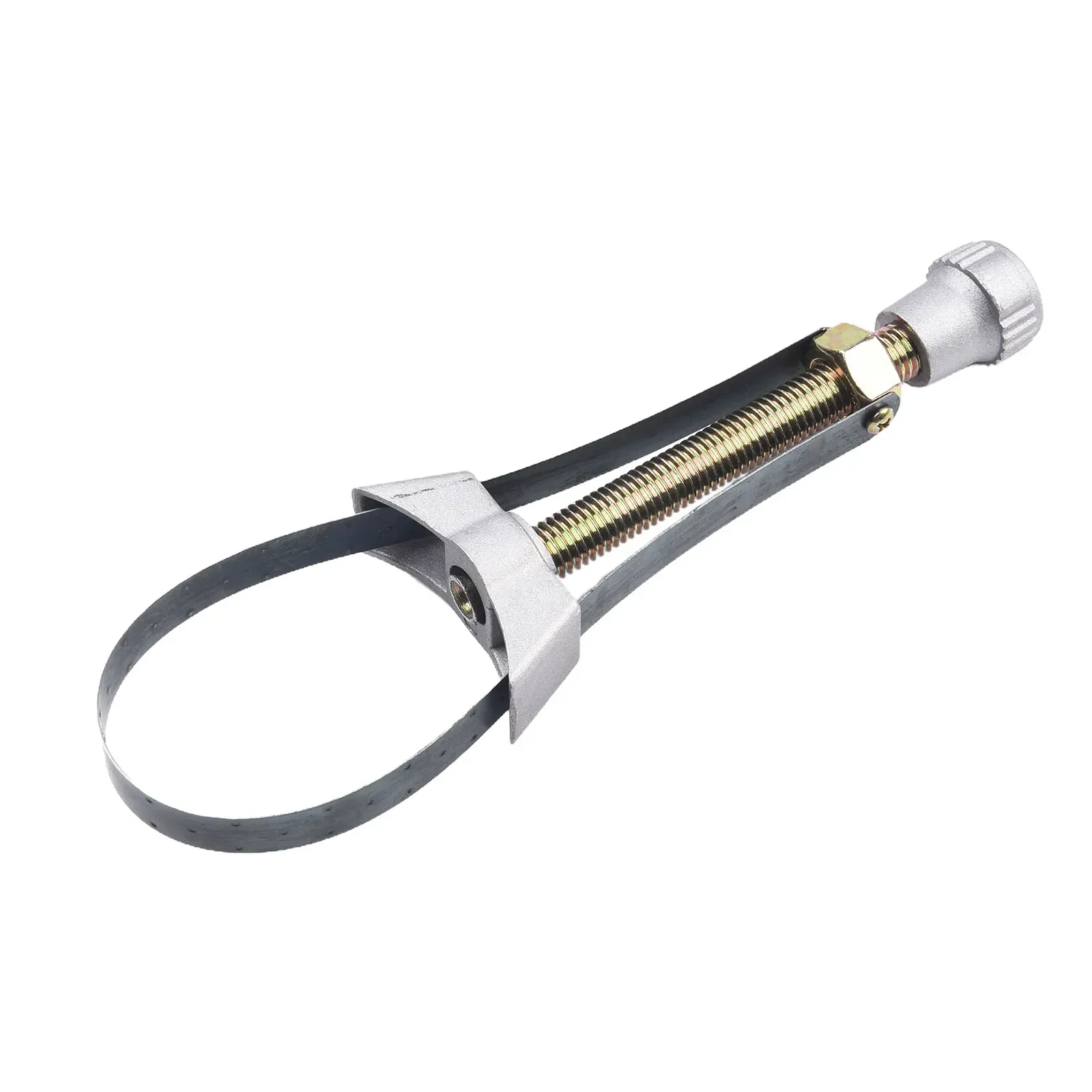 1pc Aluminium Car Oil Filter Removal Metal Tool Strap Wrench Diameter Adjustable Portable Part-specific Removal Tool