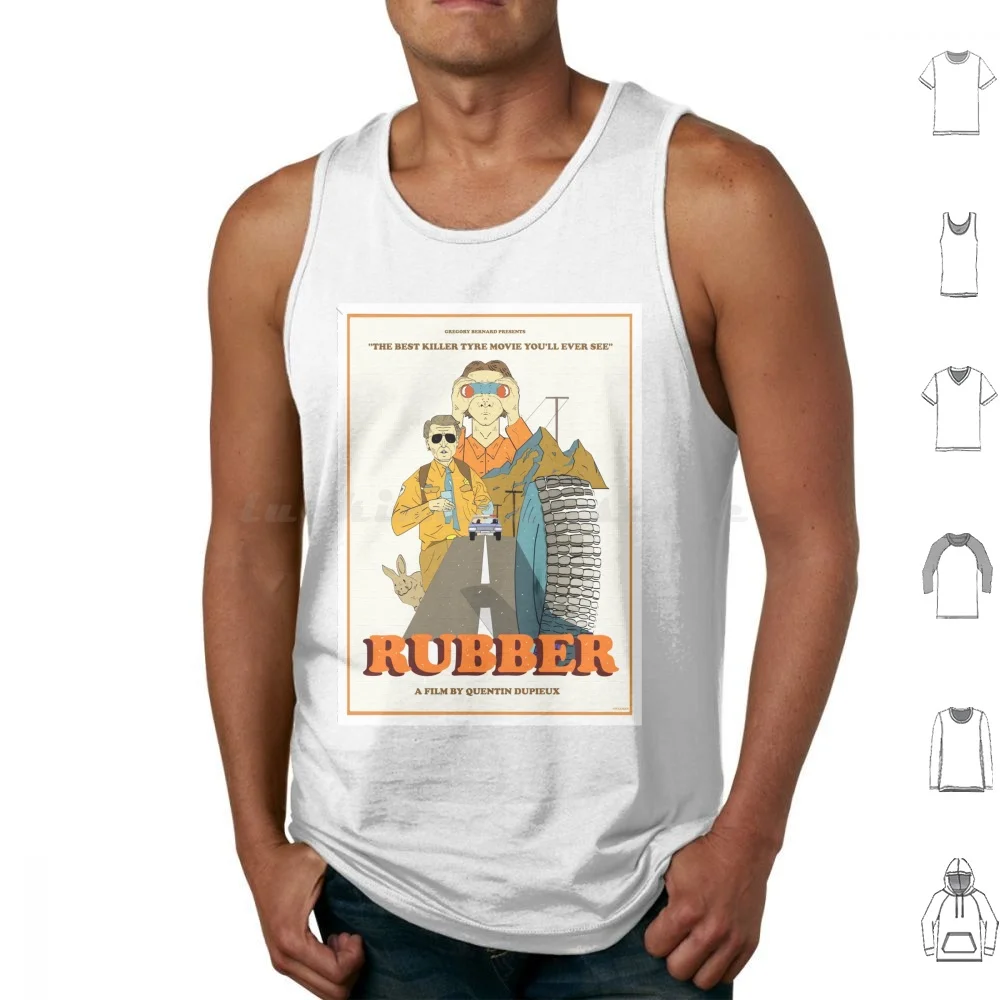 Rubber-Quentin Dupieux Tank Tops Vest Sleeveless Rubber Rubber Movie Rubber Film Movie Independent Movie Independent Film