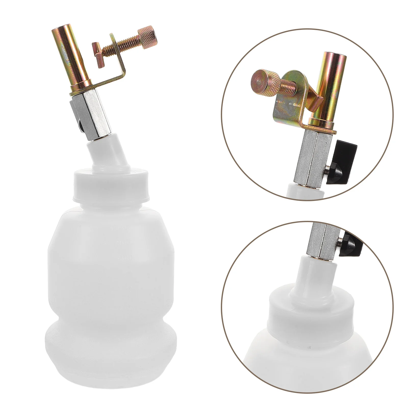 

1L Brake Bottle Automatic Brake Fluid Replacement Tool Metal Spout Thickened Can Quick Safe Easy Maintenance Transmission Oil