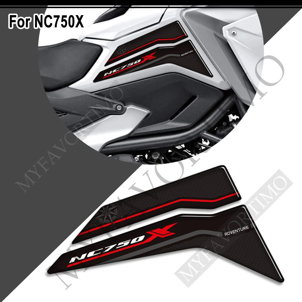 For Honda NC 750 X NC750X nc750x Motorcycle Fuel Oil Tank Pad Protection Stickers Decals Kit 2021 2022 ﻿