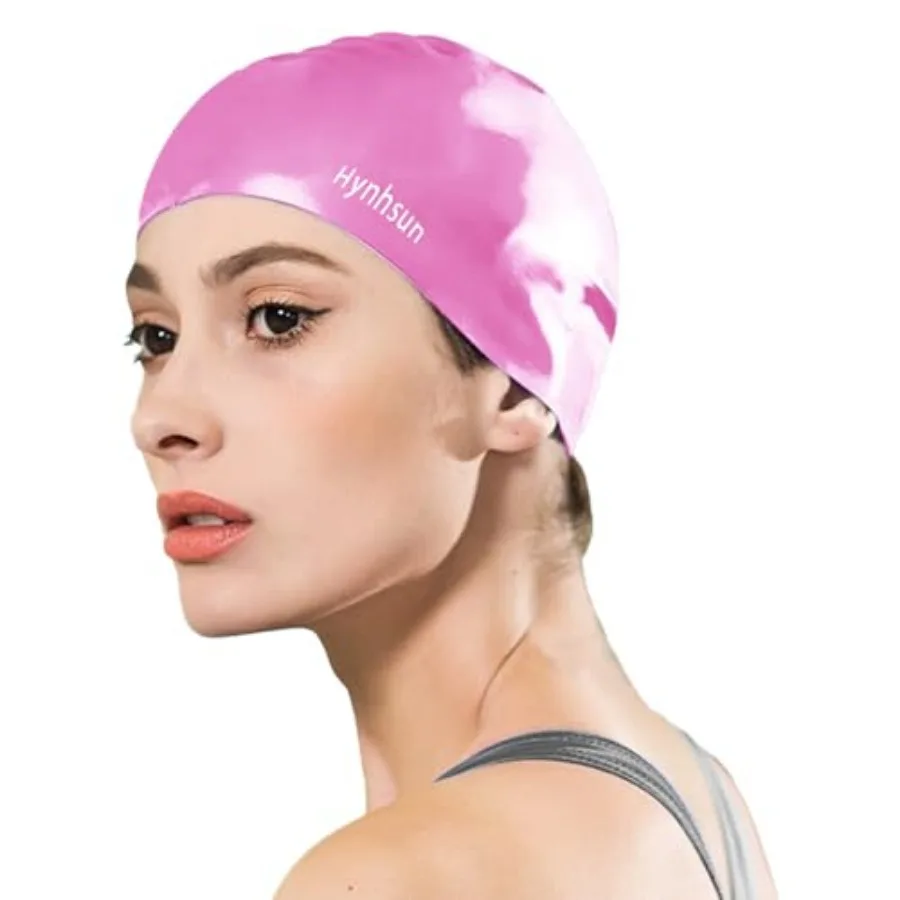 

Unisex Classic Swim Cap, Soft Silicone, Unisex, Flexible, Waterproof, Intensive Training, Comfortable, Non-Slip