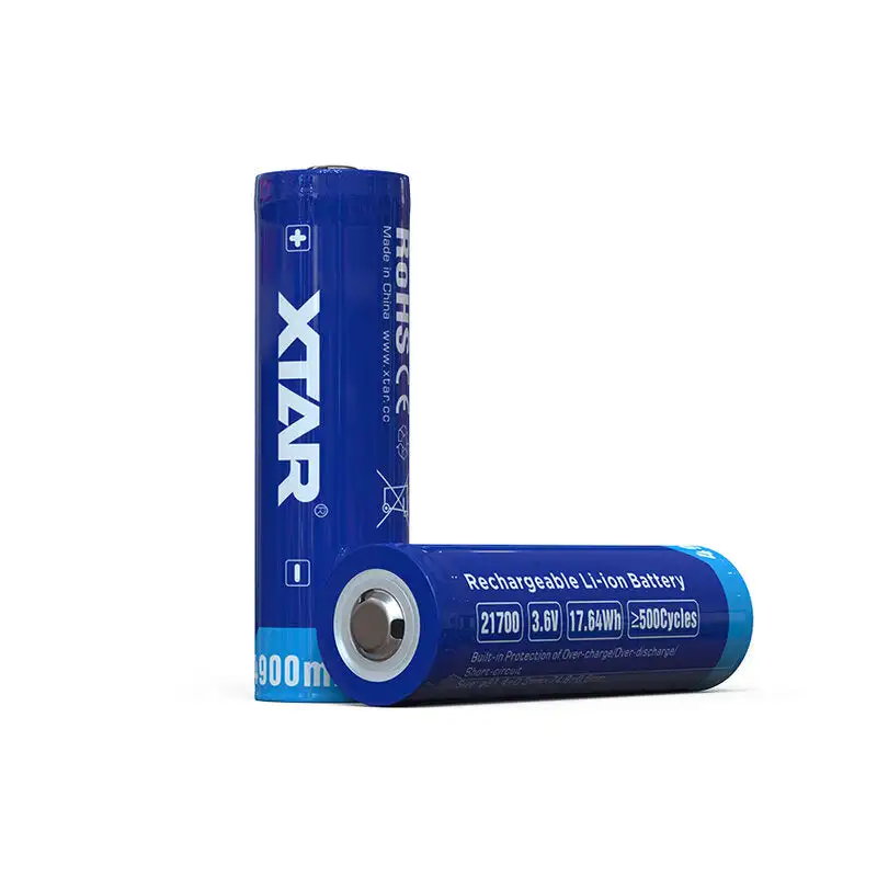 

XTAR 21700 5000mA Baterias Rechargeable Battery Lithium Ion Batteries For Flashlights Smart Chargers аккумуляторная батарея