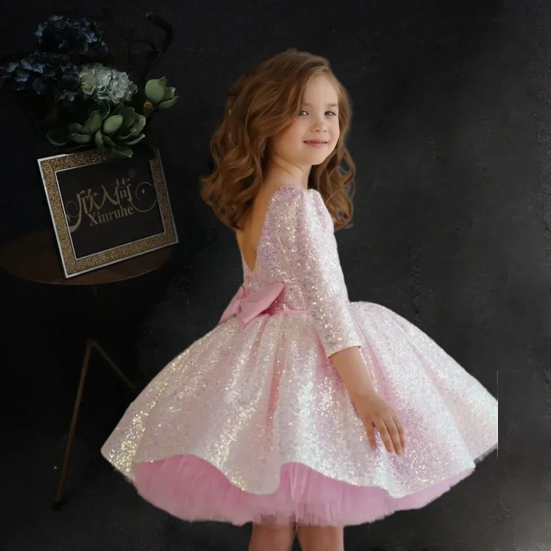 Baby Girl Dress for Wedding Kids Party Dress Girls Elegant Dresses for Girls From 12 to 14 Years Old Children Clothes Girl Kid 8