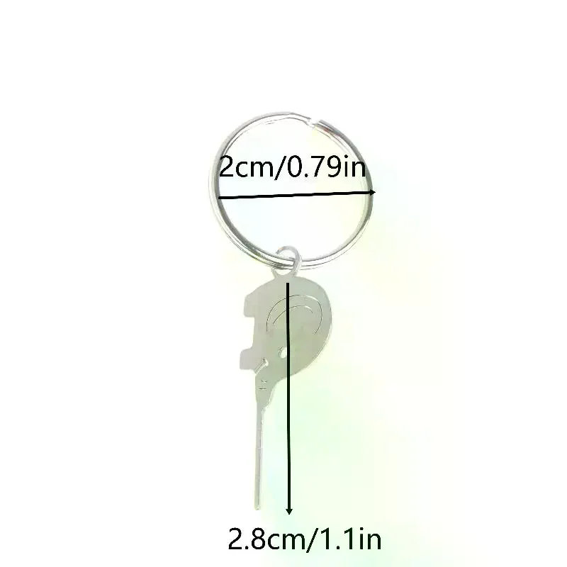 Cute Tool Keychain Tools Universal Stainless Steel SIM Card Eject Pin Elephant Shape For All Smartphones Universal Thimble