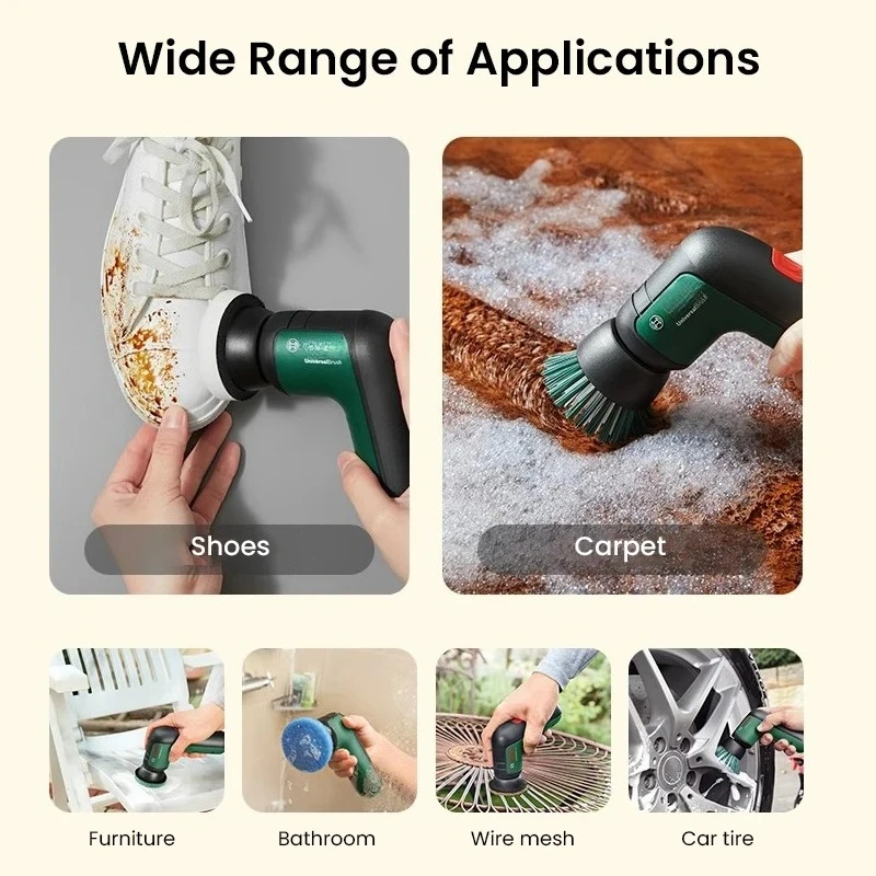 Electric Cleaning Brush Multifunctional Electric Tool Universal Brush