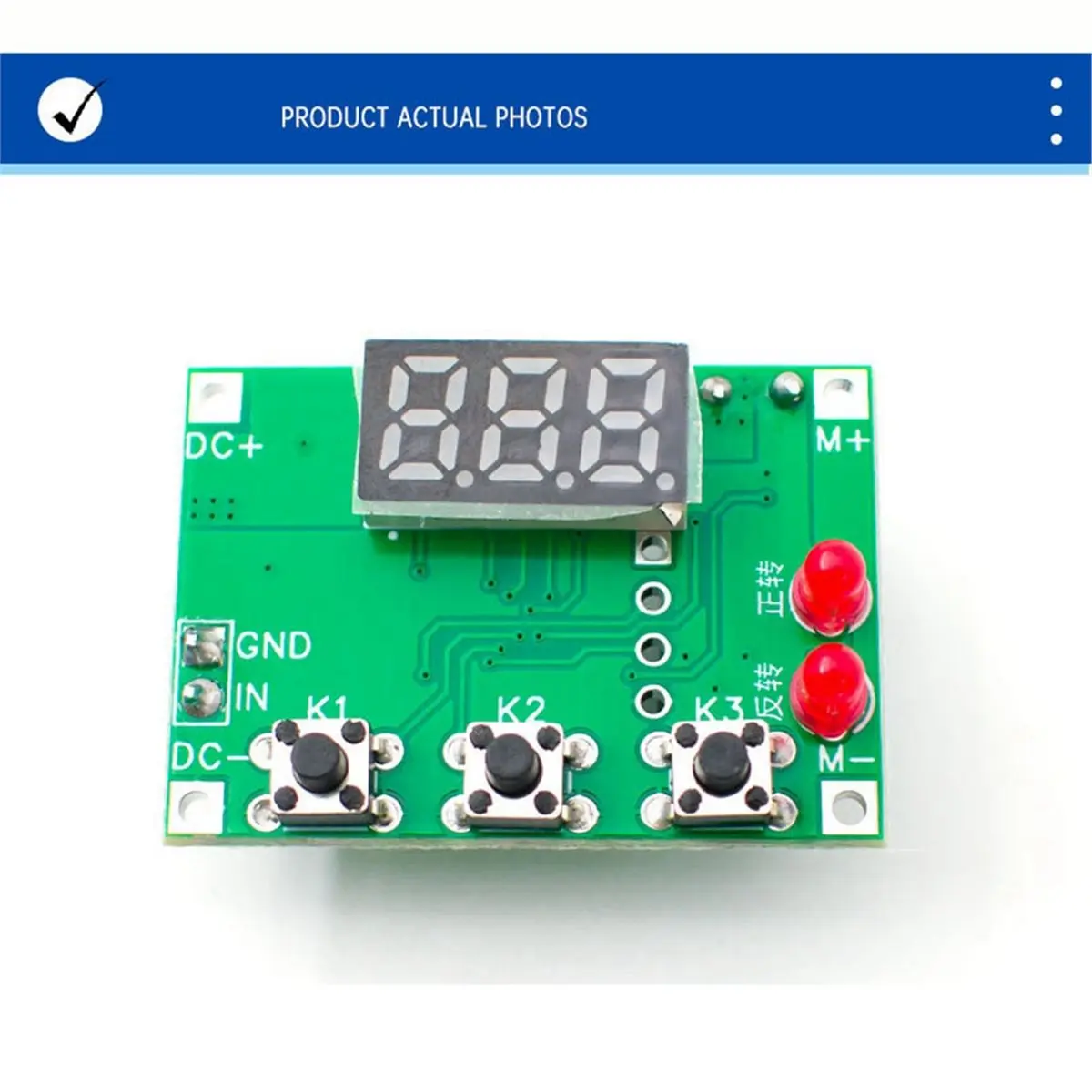 DC Motor Forward and Reverse Controller Automatic Cycle Timing Delay Module Signal Trigger Control Board