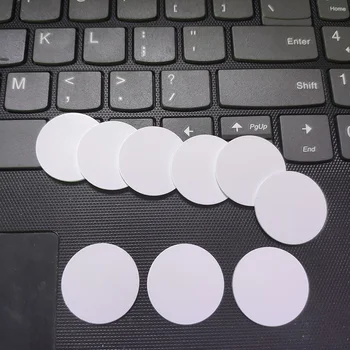 10 Uds. Reescritura 0 bloque 13,56 MHz tarjeta de moneda UID etiqueta RFID llavero grabable ISO14443A utilizado para copiar tarjetas S50