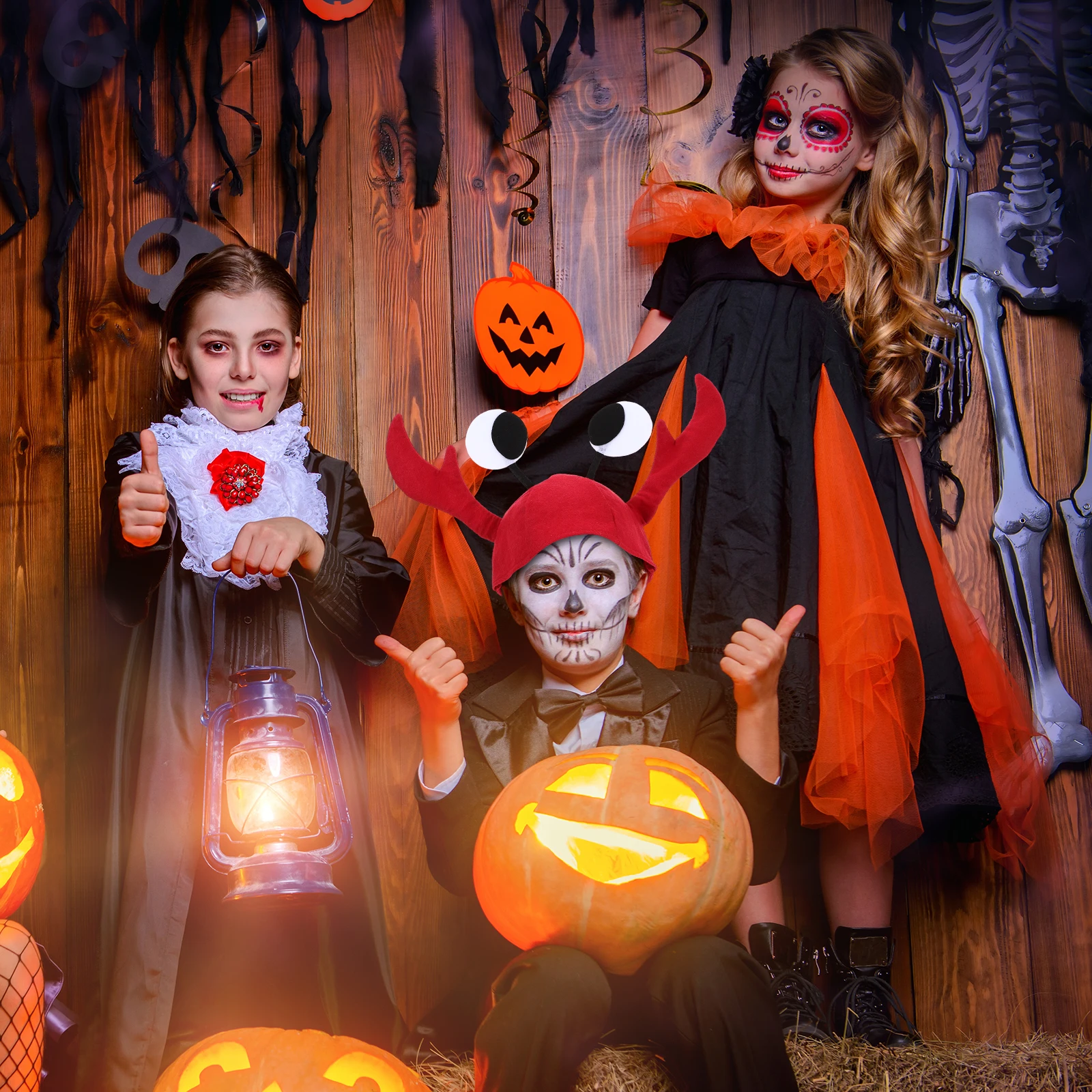 

Dress Up Crab Hat Red Halloween Party Accessory Animal Costume Headwear Adjustable for Adults Kids Comfortable Light