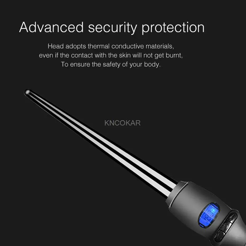 أدوات تصفيف السيراميك المهنية مكواة تجعيد الشعر موجة الشعر الكمثرى زهرة مخروط مموج الشعر الكهربائية الأسطوانة الشباك العصا