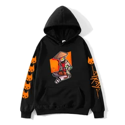 Stray Game Cat and Momo Hoodie Kawaii Cartoon Graphic Printing Sweatshirt Men/Women Casual Long Sleeve Autumn Pullover StrayGame