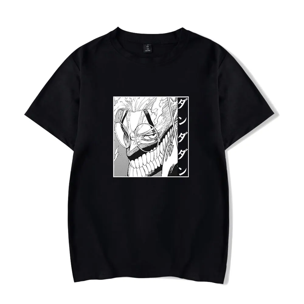 

Футболка с аниме Merch Dandadan унисекс в стиле хип-хоп, летняя модная футболка с короткими рукавами, уличная одежда