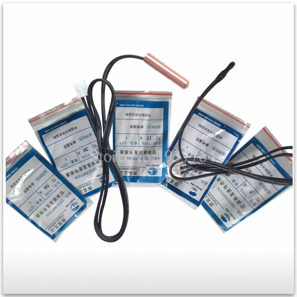 25 قطعة/الوحدة جديد متوافق الاستشعار أنبوب الاستشعار استشعار درجة الحرارة الحرارية رئيس المعادن 25K100K50K