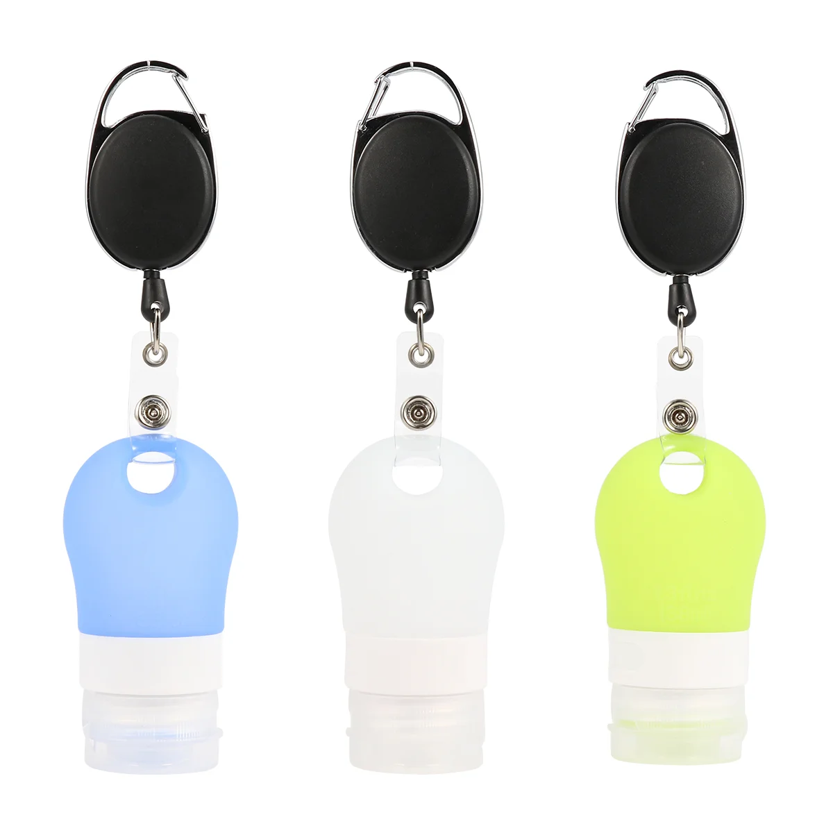 

3 Pcs Shampoo Portable Silicone Travel Bottle Set Bottles Empty 18*5*35cm Pp Container Dispenser