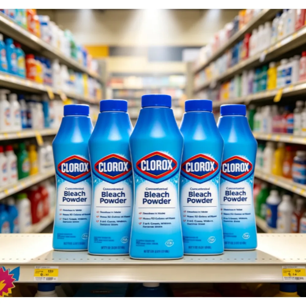 Concentrated Bleach Powder Laundry Stain Remover 21.1 oz Wholesale Bulk Cleaning Supplies