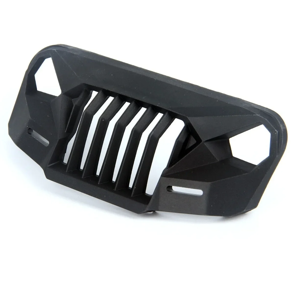 LCX Racing 1/10 RC Crawler Hard Body Nylon Front Angry Grills for Axial SCX10 II 90046 90047 Body Upgrades Parts Accessories