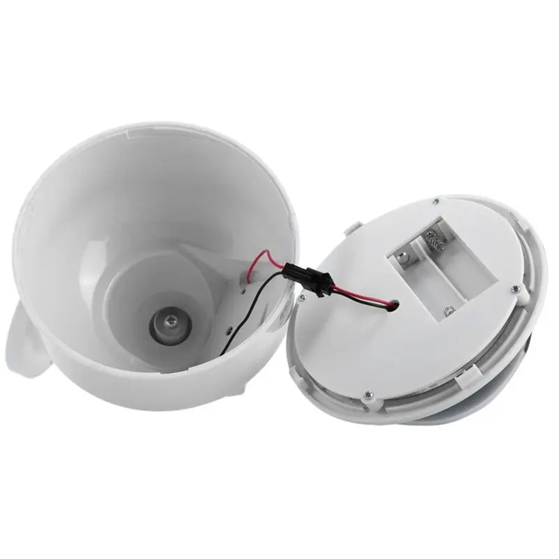 ABZZ-Simulation Security Camera With Flashing LED Light 360° Rotation Indoor/Outdoor Monitor Powered 1 Piece