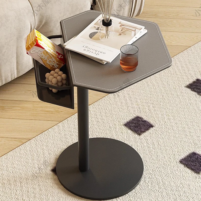 

Modern Clear Coffee Table Decoration Books Aesthetic Unique Standing Side Table Designer Space Saving Meubles Home Furniture
