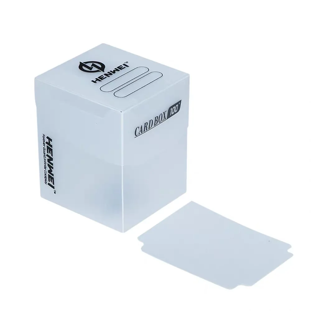 100 Ultra Pro Big Volumn Magic Cards Box Brettspiel TCG/CCG Card Deck Fall für/Pkm/Ygo mit Teiler – Detail 12