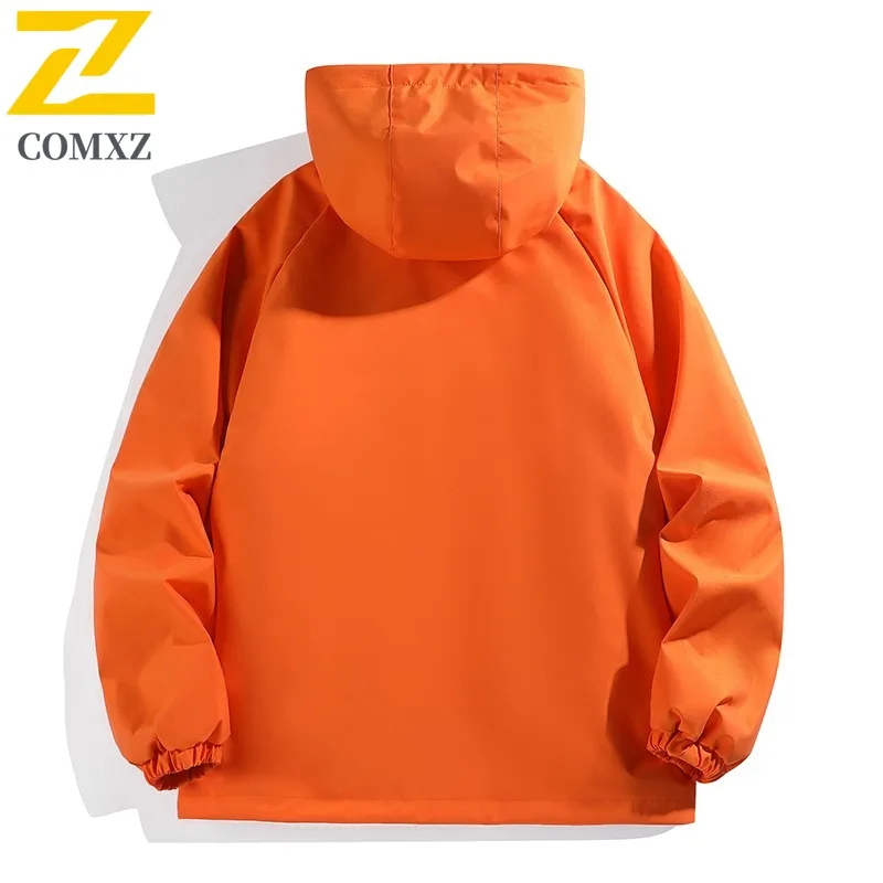 COMXZ Winter Jacket Reversible Fleece Lined Thickened Loose Padded Jacket Casual Daily Wear Style Lightweight Cotton Coat