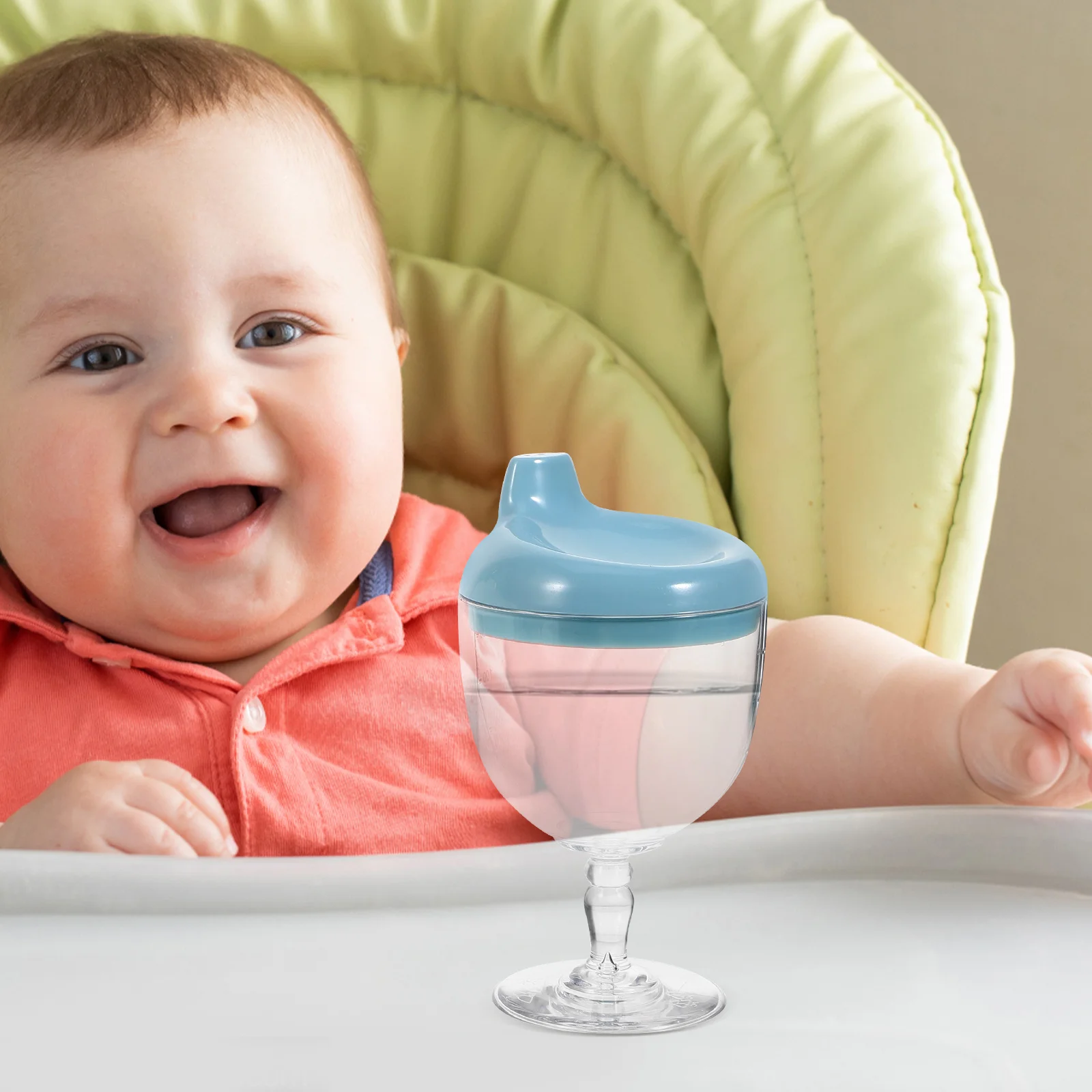 2-delige babybeker afneembare waterbeker morsbestendige bekers peutertraining kinderen drinken