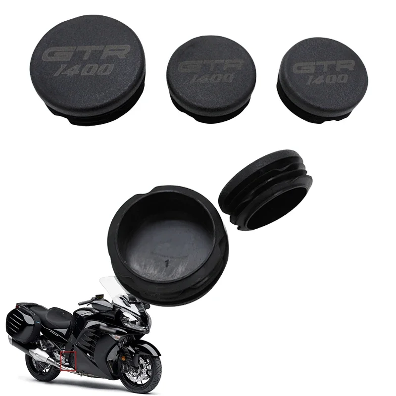 

Motorcycle Chassis Plugs Fit For Kawasaki GTR1400 GTR 1400 gtr1400 2007-2022 Universal Accessories Frame Hole Cap Plug Frame Cap
