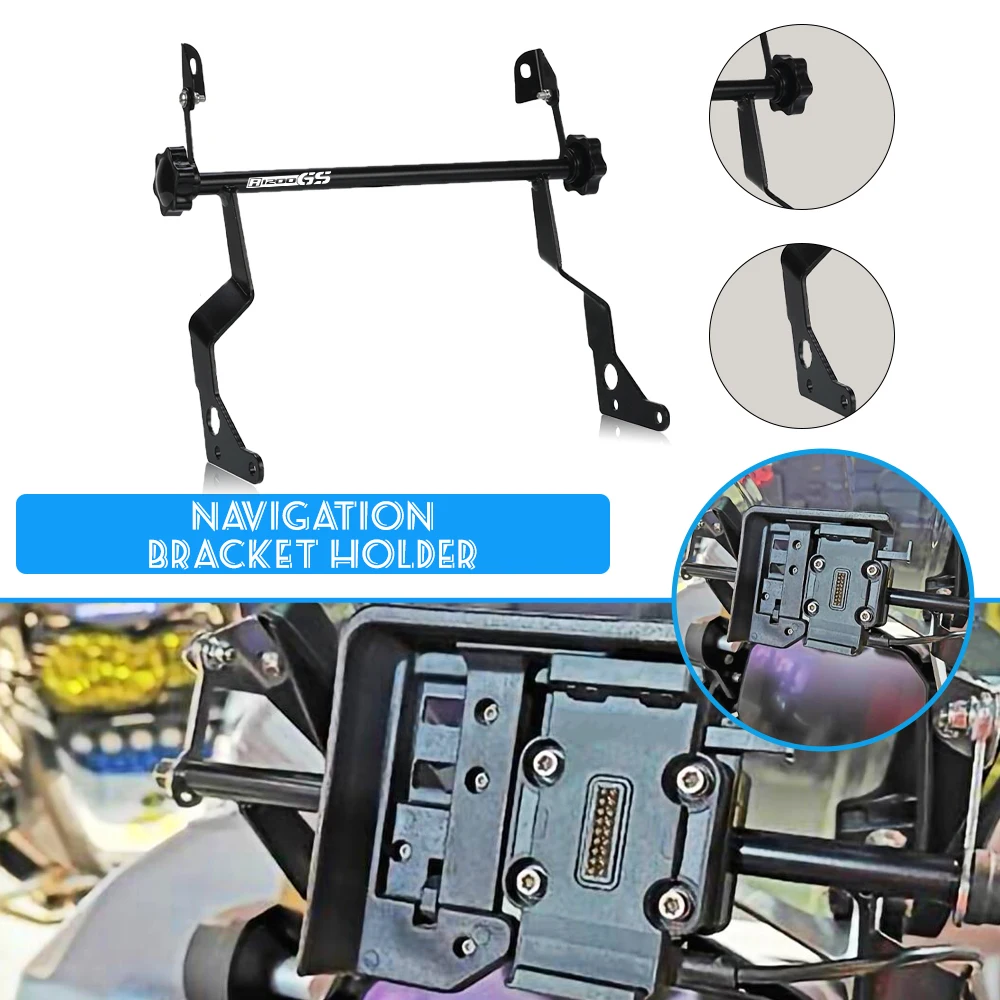 

Navigation Bracket USB Motorcycle For BMW GS R 1200 R1200GS R1200GSA Adv R1200 GS 2018 - 2023 R1250GS GS1250 Phone Stand Holder