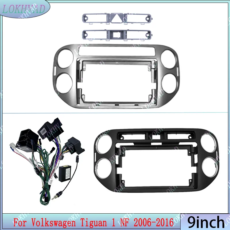 For VW Tiguan 2010-2016 Car Instrument Panel Air Conditioner Vent Grille Vehicle Interior Air Outlet Vent Frame Grille