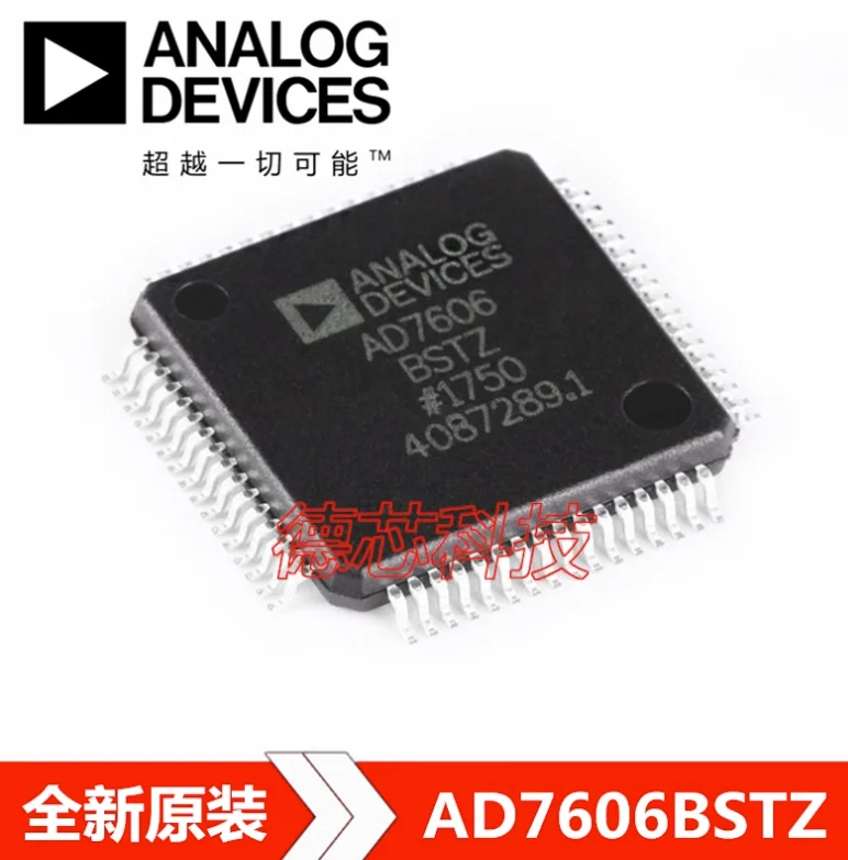 

1pcs /LOT New AD7606BSTZ AD7606BST AD7606 LQFP-64 Digital to analog converter DAC Chip IC New Original