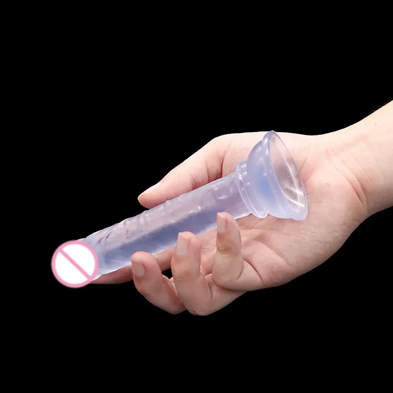 Mini Soft Jelly Dildos Small Artificial Sucker Cup Artificial Penis Vagina Anal Plug Sex Toys for Women Masturbator Adult Toys