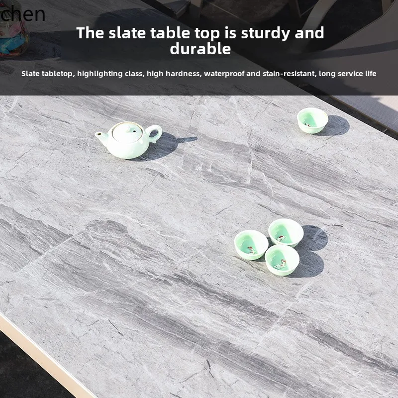 HT طاولات وكراسي خارجية فناء حديقة تراس طاولات وكراسي ترفيهية للترفيه في الهواء الطلق طاولات وكراسي خارجية