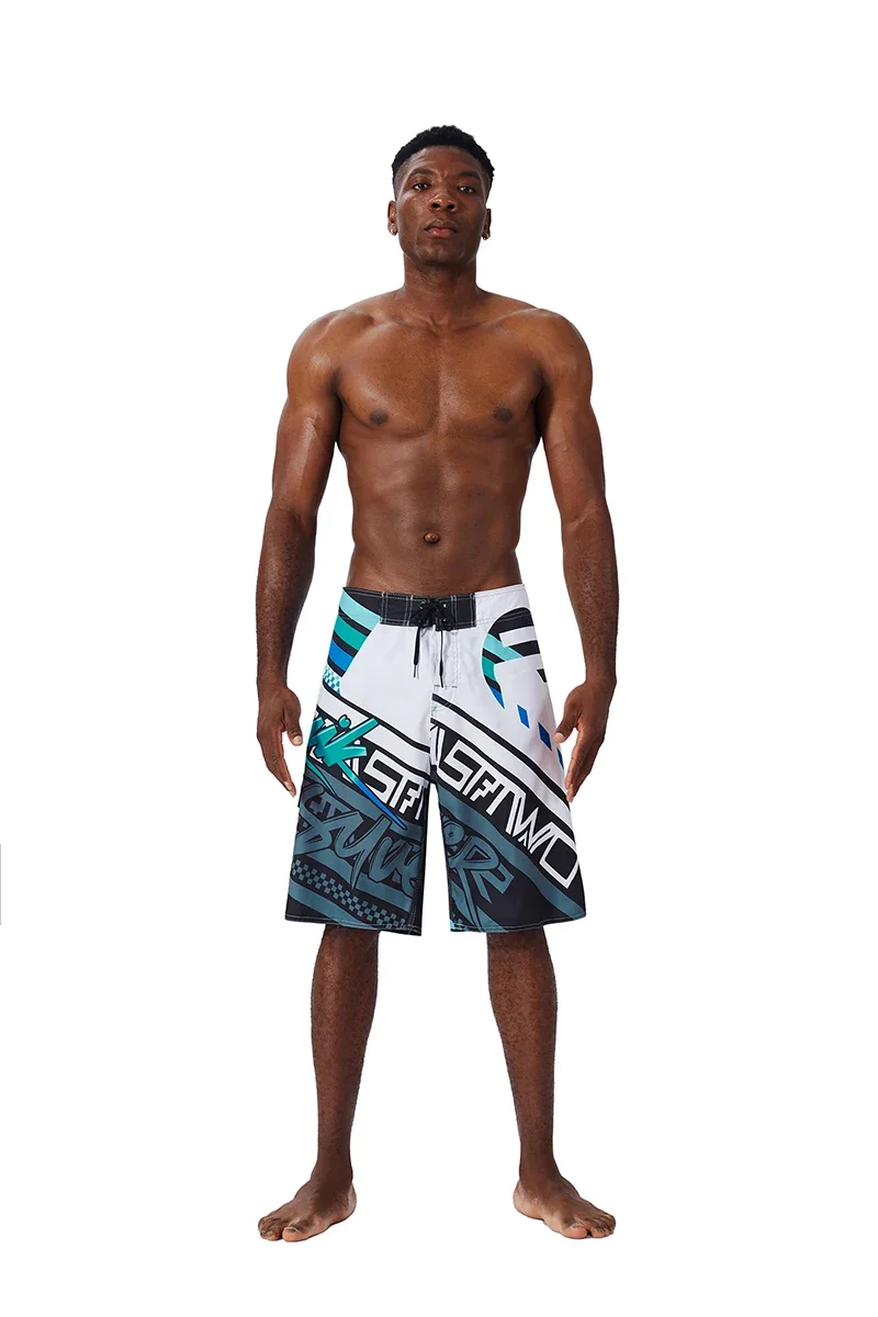 Bermuda Brand Beach Shorts Summer Quick Dry Mens Board Swimsuits Man Swim Trunks Surf Swimwear Male Athletic Running Gym Pants