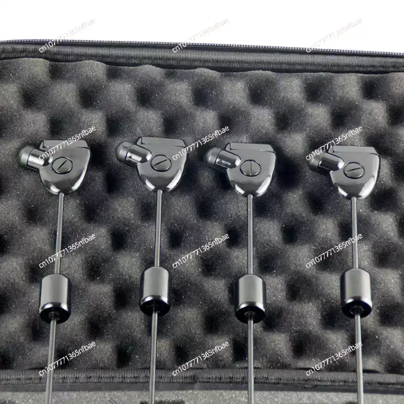 High Sensitivity Bite Alarm Fishing Rod Hard Rod Swinger Tensioner Durable Easy Install Wide Compatibility