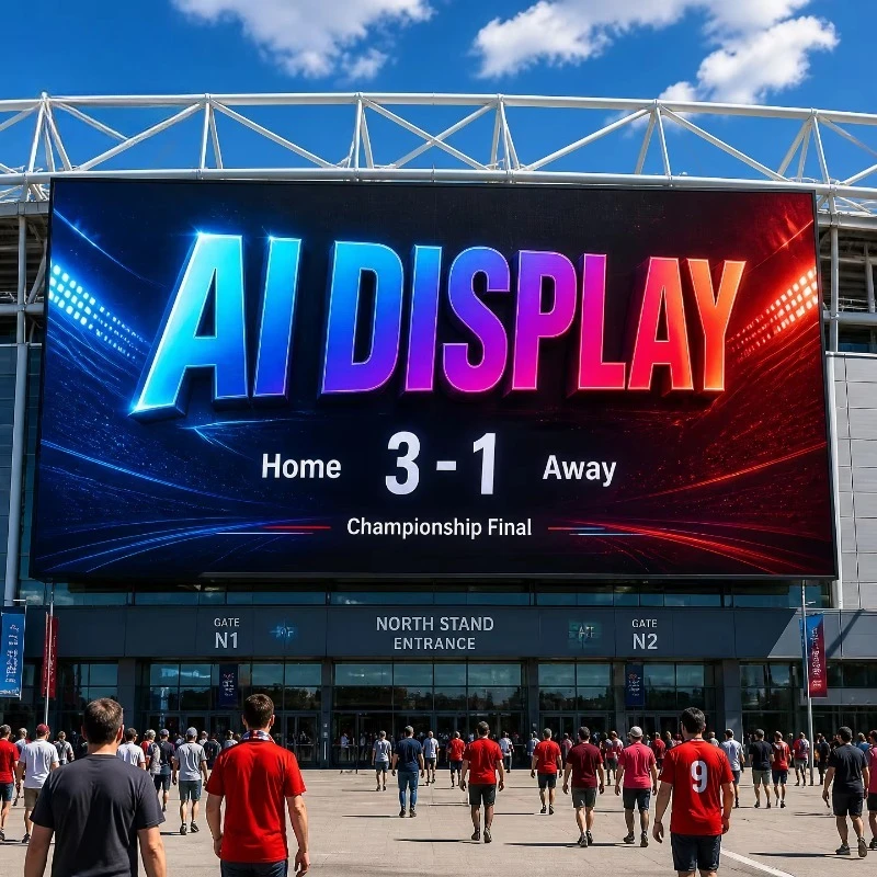 Ultra Bright Outdoor Fixed Front/Rear Serviceable IP65 Waterproof 8K Resolution Sunlight Readable LED Video Wall P2.5-P6 Display