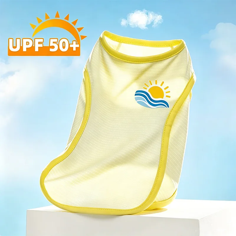 Vêtements d'été UPF50+ pour chiens et chats, veste de protection solaire, fine, respirante, pour chiens de petite et moyenne taille, Teddy, Bichon, vêtements pour animaux de compagnie