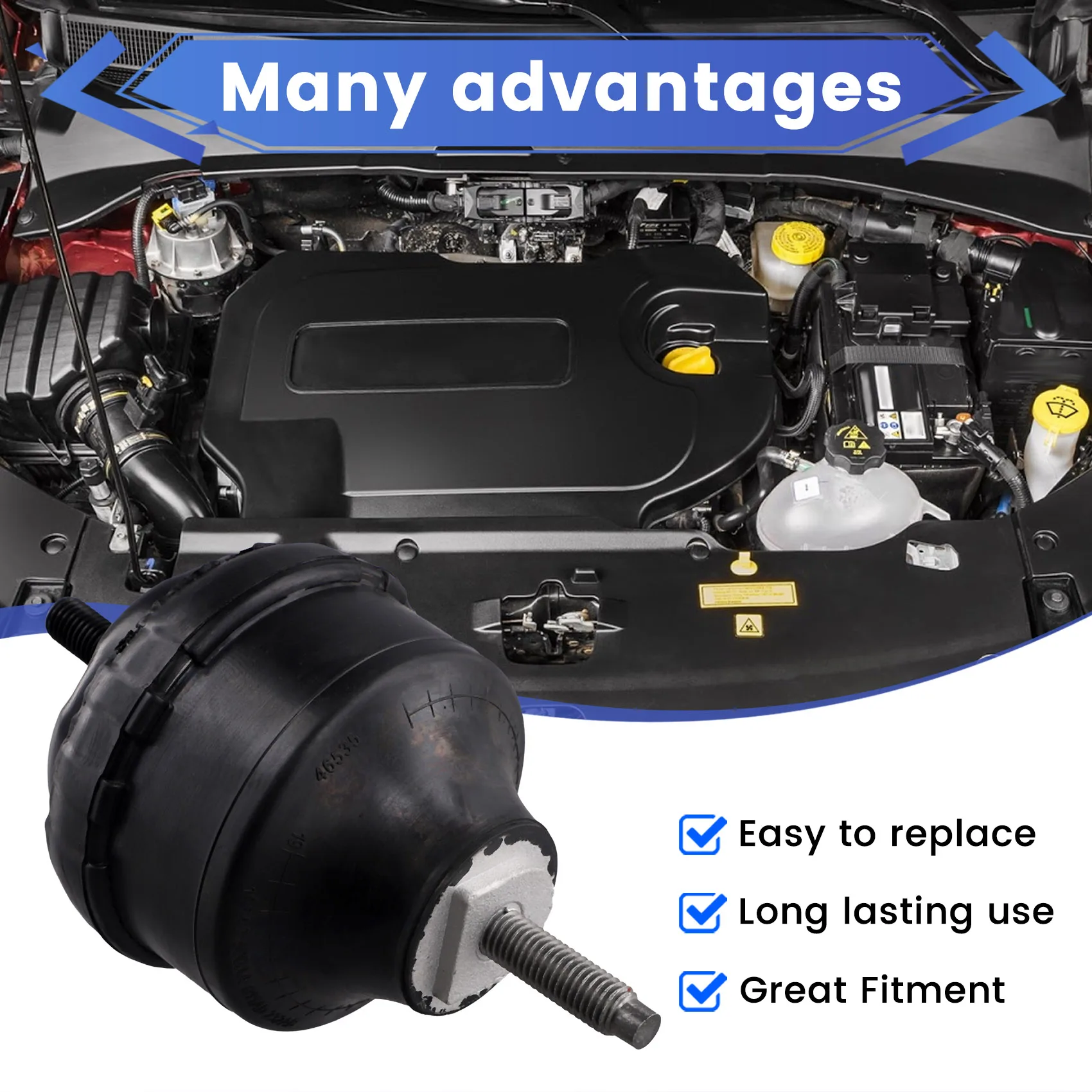 

L10A Brand New Engine Mount Mounting Insulator 05090019AA, 5090019AA For Jeep Wrangler JK 2.8T 2011-2018
