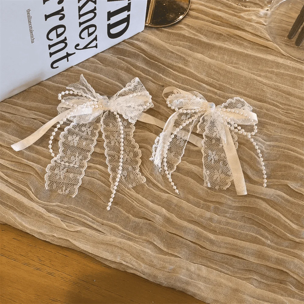 Rosa Perle Schleife Schnürsenkel Anhänger Sneaker Dekoration Anhänger Bär Liebe Schuh Dekoration 2 Stück/4 Stück – Detail 6