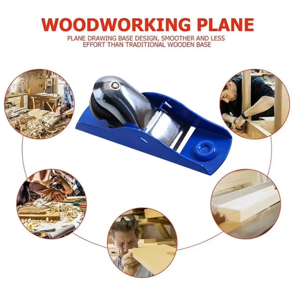 Portable Wood Cutting Manual Wood Planer Deburring Bottom Edge Pocket Plane Woodworking DIY Crafting Mini Hand Tool Trimming